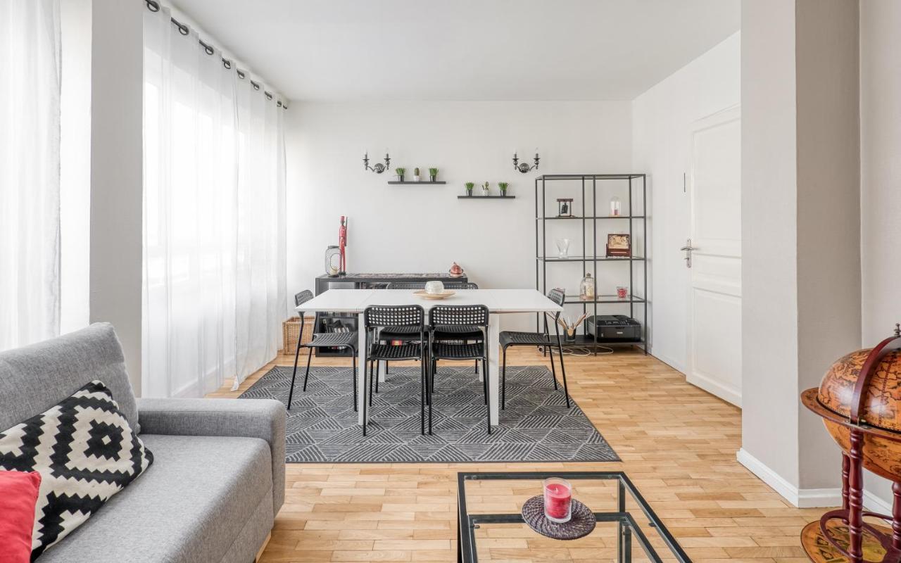 Superbe Apart 2 Rooms Lumineaux Parking Casa リヨン エクステリア 写真