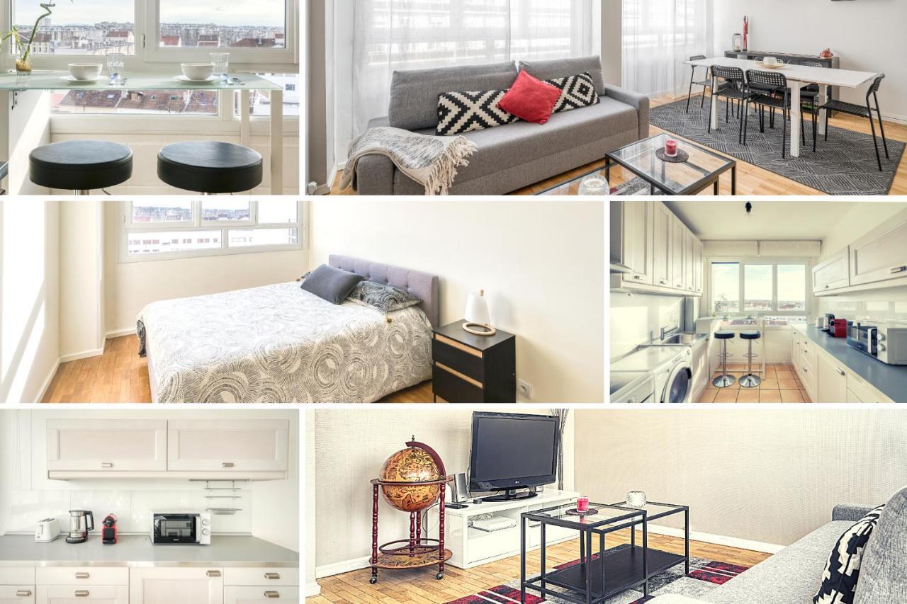 Superbe Apart 2 Rooms Lumineaux Parking Casa リヨン エクステリア 写真