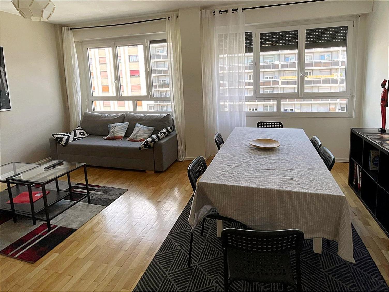 Superbe Apart 2 Rooms Lumineaux Parking Casa リヨン エクステリア 写真